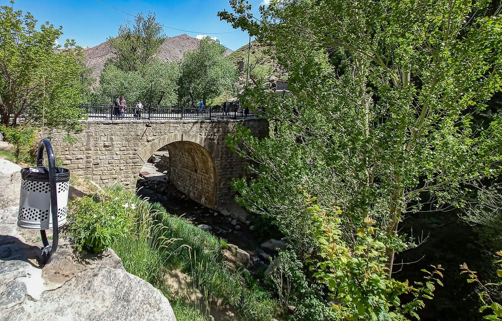 hamadan. ganjnama, iran