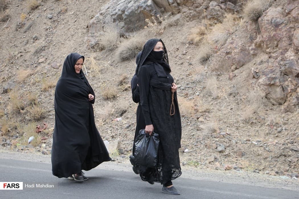 Straße von Kuhsorkh nach Kashmar