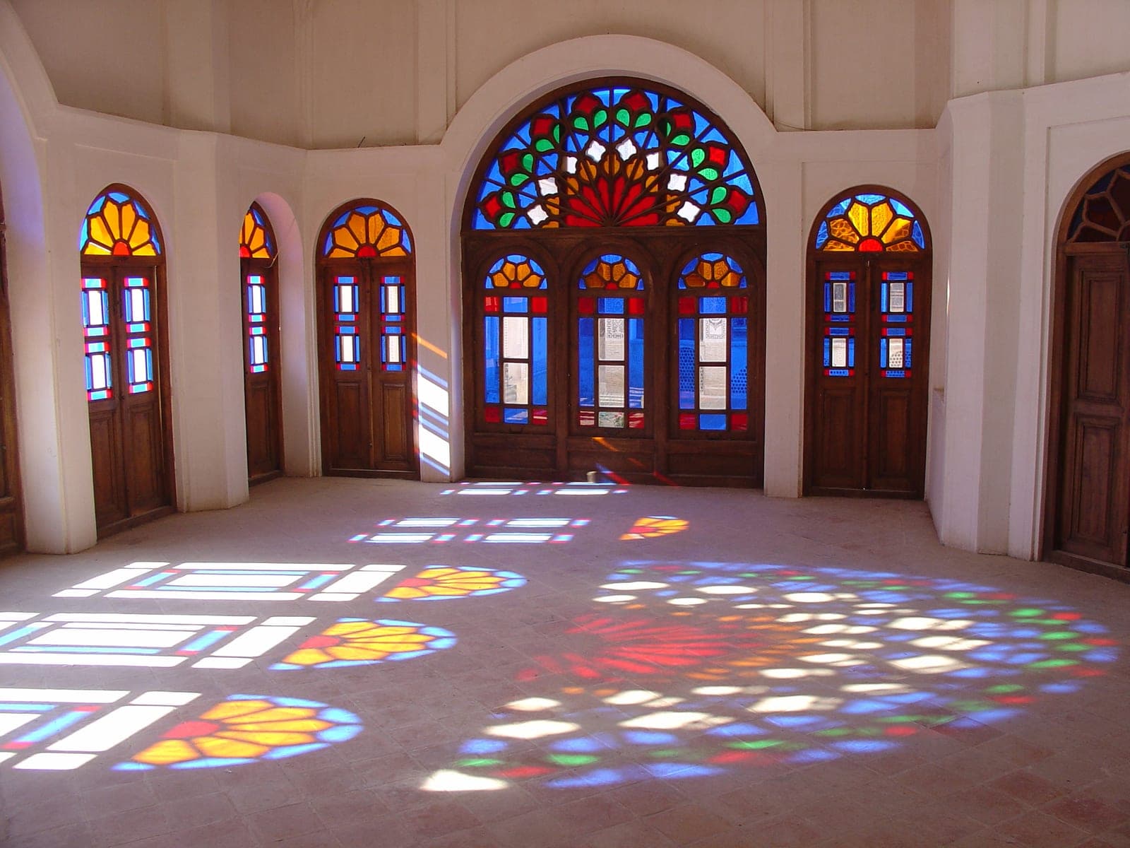 Innenhof des Tabatabai-Hauses